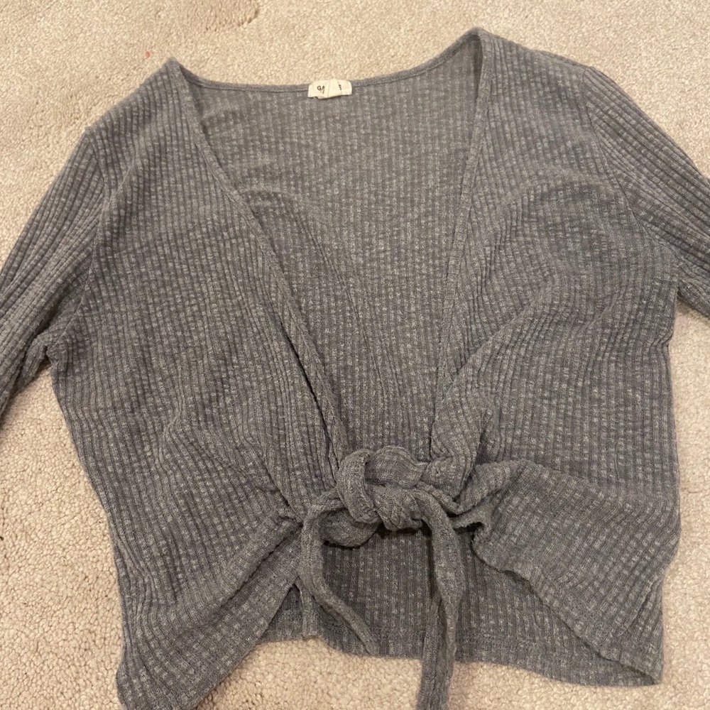 Gray Garage Cardigan